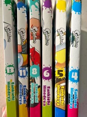 Splatoon by Sankichi Hinodeya Volumes 4,5,6,8,11,13 VIZ Media Paperback Like New